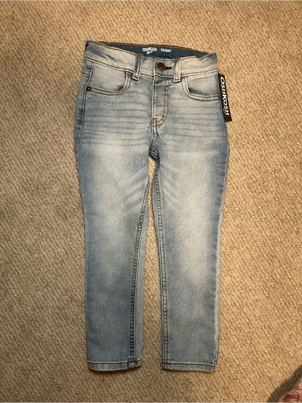 NWT! OshKosh B'gosh Kids Light Wash Skinny Jeans